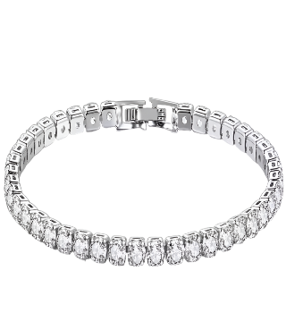 Classic Sterling Tennis Bracelet