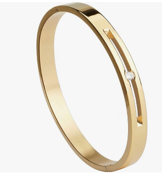 Two Toned Silver & Rose Bracelet