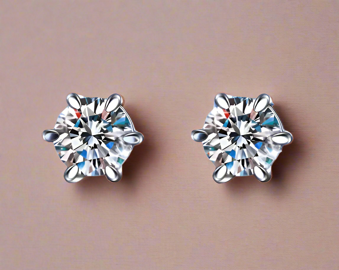 Pierce Free Stud Earrings