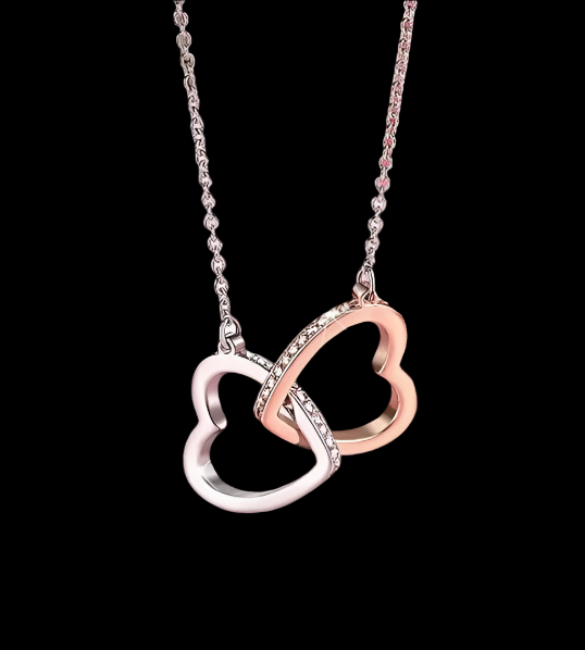 Interlocking Heart Necklace