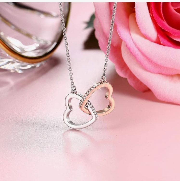 Interlocking Heart Necklace